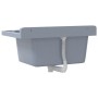 Fregadero lavabo de pared resina gris 60x40x28 cm de , Fregaderos - Ref: Foro24-4002798, Precio: 86,08 €, Descuento: %
