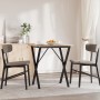Patas de mesa de comedor estructura X acero 60x40x73 cm de , Patas para mesas - Ref: Foro24-357906, Precio: 48,59 €, Descuent...