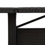 Mesa de jardín superficie madera acacia ratán negro 240x90x75cm de , Mesas de jardín - Ref: Foro24-365595, Precio: 308,08 €, ...