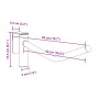 Soporte montura brazo portátil con gancho brida hierro negro de , Soportes para sillas de montar - Ref: Foro24-172432, Precio...