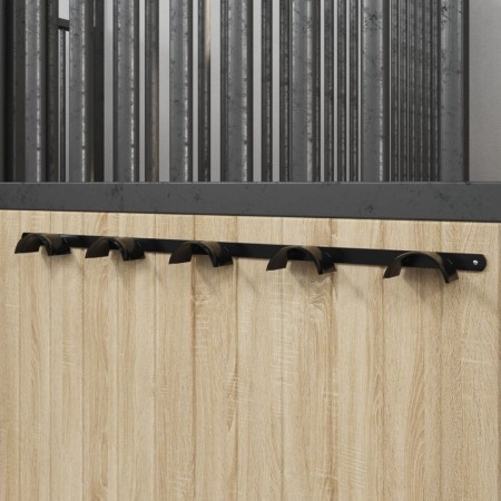 Colgador de bridas para 5 bridas hierro negro de , Accesorios para riendas de caballos - Ref: Foro24-172447, Precio: 21,11 €,...
