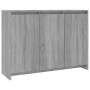 Aparador de madera de ingeniería gris Sonoma 102x33x75 cm de , Aparadores - Ref: Foro24-813015, Precio: 102,89 €, Descuento: %