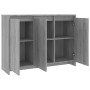 Aparador de madera de ingeniería gris Sonoma 102x33x75 cm de , Aparadores - Ref: Foro24-813015, Precio: 102,89 €, Descuento: %