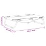 Cama para perros plegable tela oxford y acero gris antracita de , Camas para perros - Ref: Foro24-172604, Precio: 47,54 €, De...
