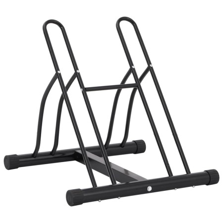 Soporte para 2 bicicletas suelo independiente acero de , Bases y soportes para almacenar bicicletas - Ref: Foro24-4008600, Pr...