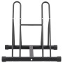 Soporte para 2 bicicletas suelo independiente acero de , Bases y soportes para almacenar bicicletas - Ref: Foro24-4008600, Pr...