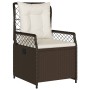 Set comedor de jardín 7 pzas con cojines ratán sintético marrón de , Conjuntos de jardín - Ref: Foro24-3262982, Precio: 706,1...