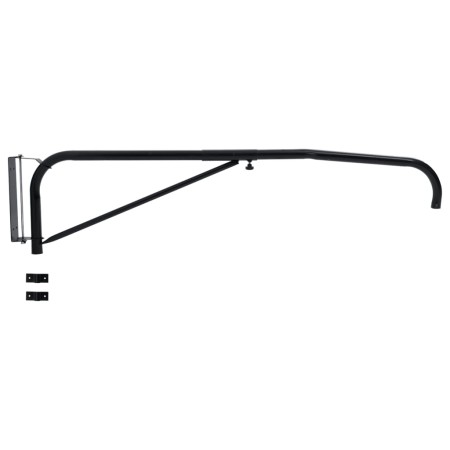 Soporte de pared para manguera ducha de caballos acero negro de , Cuidado de caballos - Ref: Foro24-172487, Precio: 49,71 €, ...