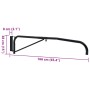Soporte de pared para manguera ducha de caballos acero negro de , Cuidado de caballos - Ref: Foro24-172487, Precio: 49,71 €, ...