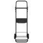 Carrito de silla de montar plegable acero negro de , Accesorios para riendas de caballos - Ref: Foro24-172502, Precio: 137,36...