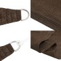 Toldo de vela HDPE marrón 160 g/m² 3x4 m de , Sombrillas - Ref: Foro24-311787, Precio: 32,74 €, Descuento: %