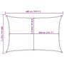 Toldo de vela HDPE marrón 160 g/m² 3x4 m de , Sombrillas - Ref: Foro24-311787, Precio: 32,74 €, Descuento: %
