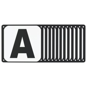 Letras de estadio de doma ecuestre 12 unidades acero de , Equipo y accesorios para equitación - Ref: Foro24-172500, Precio: 6...