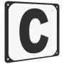 Letras de estadio de doma ecuestre 12 unidades acero de , Equipo y accesorios para equitación - Ref: Foro24-172500, Precio: 6...