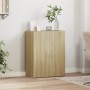 Armario archivador madera ingeniería roble Sonoma 60x32x77,5 cm de , Armarios archivadores - Ref: Foro24-840767, Precio: 68,3...