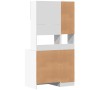 Mueble de cocina madera de ingeniería blanco 95x50x180 cm de , Armarios de cocina - Ref: Foro24-3276532, Precio: 304,57 €, De...