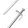 Clavijas para tienda 24 uds acero galvanizado 30 cm 8 mm de , Accesorios para tiendas de campaña - Ref: Foro24-4009357, Preci...