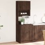 Mueble de cocina madera ingeniería marrón roble 60x50x180 cm de , Armarios de cocina - Ref: Foro24-3276643, Precio: 178,25 €,...