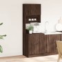 Mueble de cocina madera ingeniería marrón roble 60x50x180 cm de , Armarios de cocina - Ref: Foro24-3276643, Precio: 178,25 €,...