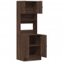 Mueble de cocina madera ingeniería marrón roble 60x50x180 cm de , Armarios de cocina - Ref: Foro24-3276643, Precio: 178,25 €,...