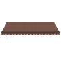Toldo retráctil automático marrón 450x300 cm de , Toldos - Ref: Foro24-3310213, Precio: 474,73 €, Descuento: %