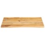 Tablero de mesa borde natural madera maciza mango 80x60x3,8 cm de , Tableros para mesas - Ref: Foro24-370500, Precio: 88,67 €...