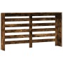 Cubierta de radiador madera color roble ahumado 149x20x82 cm de , Accesorios para radiadores de calefacción - Ref: Foro24-852...
