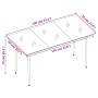 Set comedor de jardín 5 pzas con cojines ratán sintético beige de , Conjuntos de jardín - Ref: Foro24-3263015, Precio: 521,66...