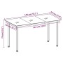 Set comedor de jardín 5 pzas con cojines ratán sintético beige de , Conjuntos de jardín - Ref: Foro24-3263022, Precio: 504,47...