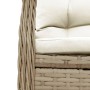 Set comedor de jardín 7 pzas con cojines ratán sintético beige de , Conjuntos de jardín - Ref: Foro24-3262893, Precio: 823,78...