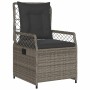 Set comedor jardín 7 pzas y cojines ratán sintético gris de , Conjuntos de jardín - Ref: Foro24-3262996, Precio: 703,63 €, De...