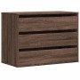 Cajonera de esquina madera ingeniería marrón roble 80x41x58 cm de , Cajoneras - Ref: Foro24-852858, Precio: 111,60 €, Descuen...