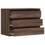 Cajonera de esquina madera ingeniería marrón roble 80x41x58 cm de , Cajoneras - Ref: Foro24-852858, Precio: 111,60 €, Descuen...