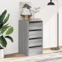Cajonera de esquina madera ingeniería gris Sonoma 40x41x76 cm de , Cajoneras - Ref: Foro24-852866, Precio: 78,77 €, Descuento: %