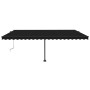 Toldo de pie automático gris antracita 500x300 cm de , Toldos - Ref: Foro24-3069789, Precio: 609,99 €, Descuento: %