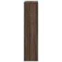 Cubierta de radiador madera ingeniería marrón roble 104x20x82cm de , Accesorios para radiadores de calefacción - Ref: Foro24-...