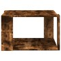 Mesa de centro madera ingeniería roble ahumado 51,5x51,5x30 cm de , Mesas de centro - Ref: Foro24-848140, Precio: 43,78 €, De...