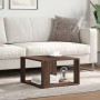 Mesa de centro madera ingeniería marrón roble 51,5x51,5x30 cm de , Mesas de centro - Ref: Foro24-848142, Precio: 44,18 €, Des...