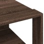 Mesa de centro madera ingeniería marrón roble 51,5x51,5x30 cm de , Mesas de centro - Ref: Foro24-848142, Precio: 44,18 €, Des...