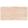 Estante de lavabo de pared de acero y madera maciza de roble de , Tocadores de baño - Ref: Foro24-3302330, Precio: 73,10 €, D...