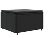 Set de muebles de jardín 8 pzas y cojines ratán sintético negro de , Conjuntos de jardín - Ref: Foro24-3308235, Precio: 605,4...