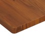 Estante de lavabo de pared de acero y madera maciza de roble de , Tocadores de baño - Ref: Foro24-3302415, Precio: 106,09 €, ...