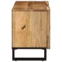 Mueble de TV madera maciza de mango rugosa 105x34x46 cm de , Almacenamiento para CD y DVD - Ref: Foro24-377436, Precio: 124,2...