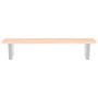 Estante de lavabo de pared de acero y madera maciza de roble de , Tocadores de baño - Ref: Foro24-3302546, Precio: 70,69 €, D...