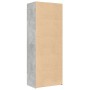 Aparador alto madera de ingeniería gris hormigón 70x42,5x185 cm de , Aparadores - Ref: Foro24-3281423, Precio: 187,96 €, Desc...