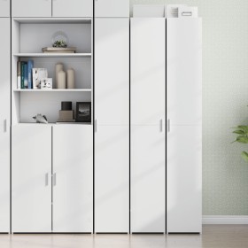 Aparador de madera de ingeniería blanco 30x42,5x185 cm de , Aparadores - Ref: Foro24-3281392, Precio: 152,52 €, Descuento: %