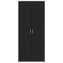 Aparador alto madera de ingeniería negro 70x42,5x185 cm de , Aparadores - Ref: Foro24-3281428, Precio: 214,42 €, Descuento: %