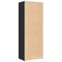 Aparador alto madera de ingeniería negro 70x42,5x185 cm de , Aparadores - Ref: Foro24-3281428, Precio: 214,42 €, Descuento: %