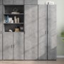 Aparador de madera de ingeniería gris hormigón 45x42,5x185 cm de , Aparadores - Ref: Foro24-3281409, Precio: 157,46 €, Descue...