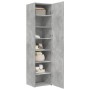 Aparador de madera de ingeniería gris hormigón 45x42,5x185 cm de , Aparadores - Ref: Foro24-3281409, Precio: 157,46 €, Descue...